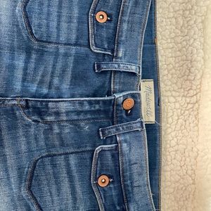 Madewell High Riser Crop Jeans